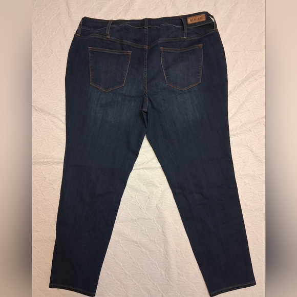 MERITAGE Dark Blue Skinny Women's Jeans SIZE 24.w - Picture 8 of 16